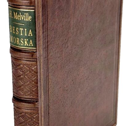 MELVILLE - BESTIA MORSKA. MOBY DICK wyd.1, powojenne