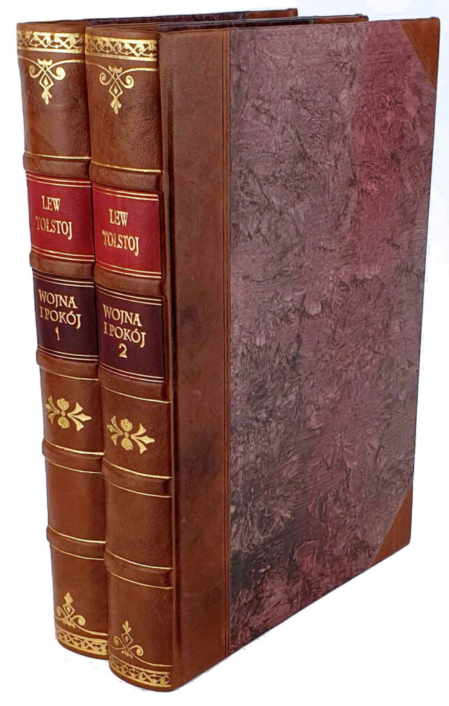 TOŁSTOJ - WOJNA I POKÓJ (komplet w 2 wol.)