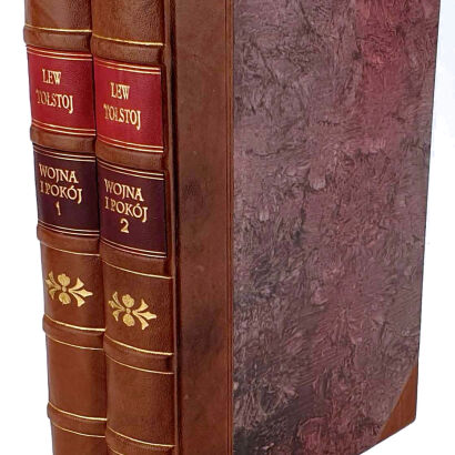 TOŁSTOJ - WOJNA I POKÓJ (komplet w 2 wol.)