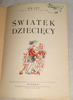 OPPMAN (Or-Ot) - ŚWIATEK DZIECIĘCY wyd. 1948 - 2