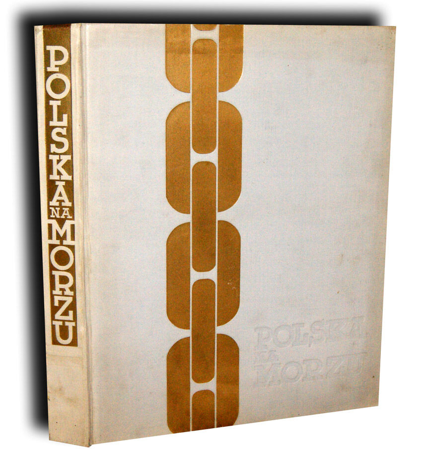 POLSKA NA MORZU wyd. 1935 OPRAWA Atelier Girs-Barcz STAN