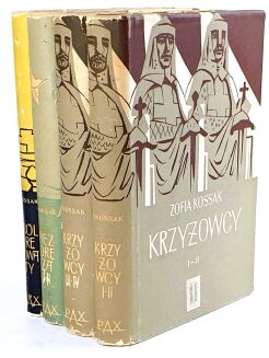 KOSSAK - KRZYŻOWCY I-IV, KRÓL TRĘDOWATY, BEZ ORĘŻA I-II - 2