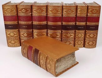 DYKCYONARZ POWSZECHNY MEDYKI, CHIRURGII, I SZTUKI HODOWANIA BYDLĄT, CZYLI LEKARZ WIEYSKI, 8 wol. wyd. 1788-1793 - 2