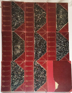 WIEK XIX Sto lat myśli polskiej Tom I-IX (komplet) wyd.1906r. OPRAWA - 2