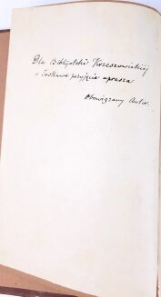 ŻEBRAWSKI- SŁOWNIK WYRAZÓW TECHNICZNYCH TYCZĄCYCH SIĘ BUDOWNICTWA 1883 Dedykacja Autora dla Potockich - 4
