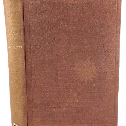 ŻEBRAWSKI- SŁOWNIK WYRAZÓW TECHNICZNYCH TYCZĄCYCH SIĘ BUDOWNICTWA 1883 Dedykacja Autora dla Potockich