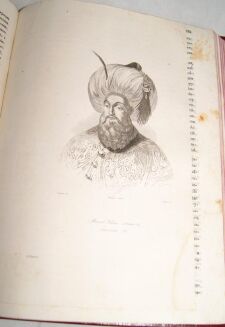 KOSMORAMA EUROPY zawierająca Historyą Turcyi 53 staloryty 1841r. OPRAWA - 12