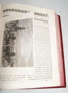 KOSMORAMA EUROPY zawierająca Historyą Turcyi 53 staloryty 1841r. OPRAWA - 17