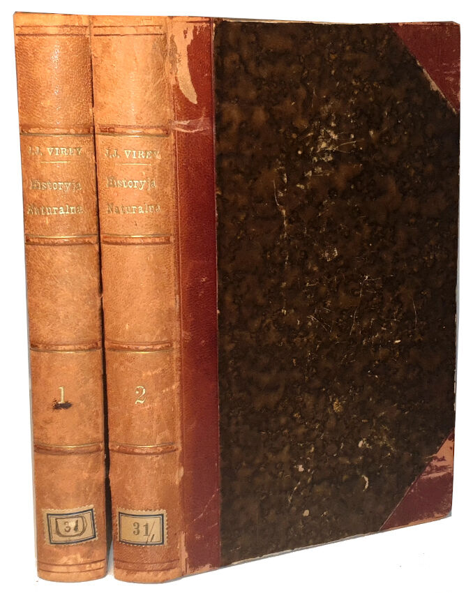 VIREY - HISTORYJA NARODU LUDZKIEGO t.1-2 [komplet w 2 wol.] wyd. 1857