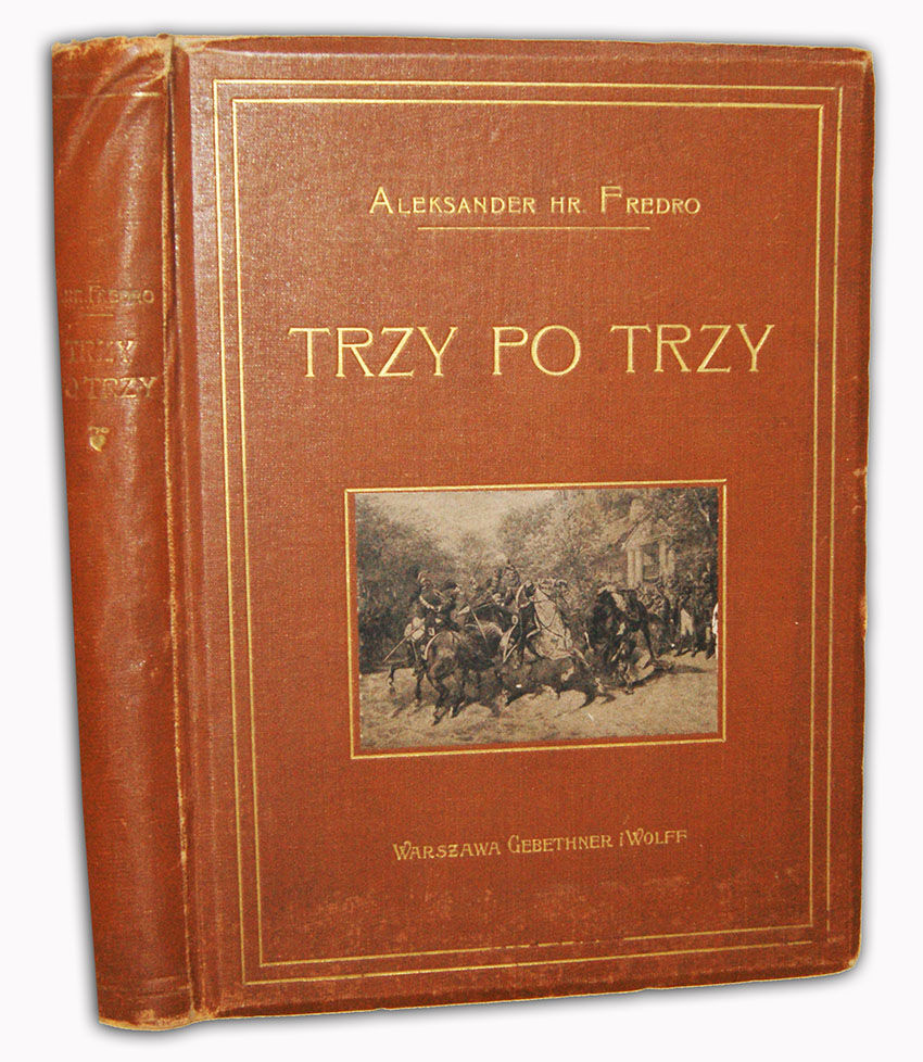 FREDRO- TRZY PO TRZY wyd. 1917r. NAPOLEON ilustracje