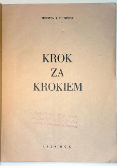 WINSTON CHURCHILL - KROK ZA KROKIEM - 2