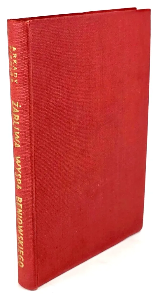 FIEDLER - ŻARLIWA WYSPA BENIOWSKIEGO Londyn 1944. Wyd.1