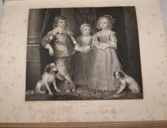 PATHIE - GALERYA DREZDEŃSKA zbiór rycin na stali z najcelniejszych obrazów tej Galeryi T.I-II staloryty 1850r. SKÓRA - 12