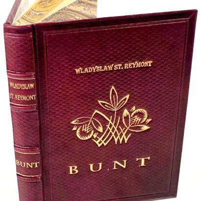 REYMONT - BUNT. Wyd.1, 1924