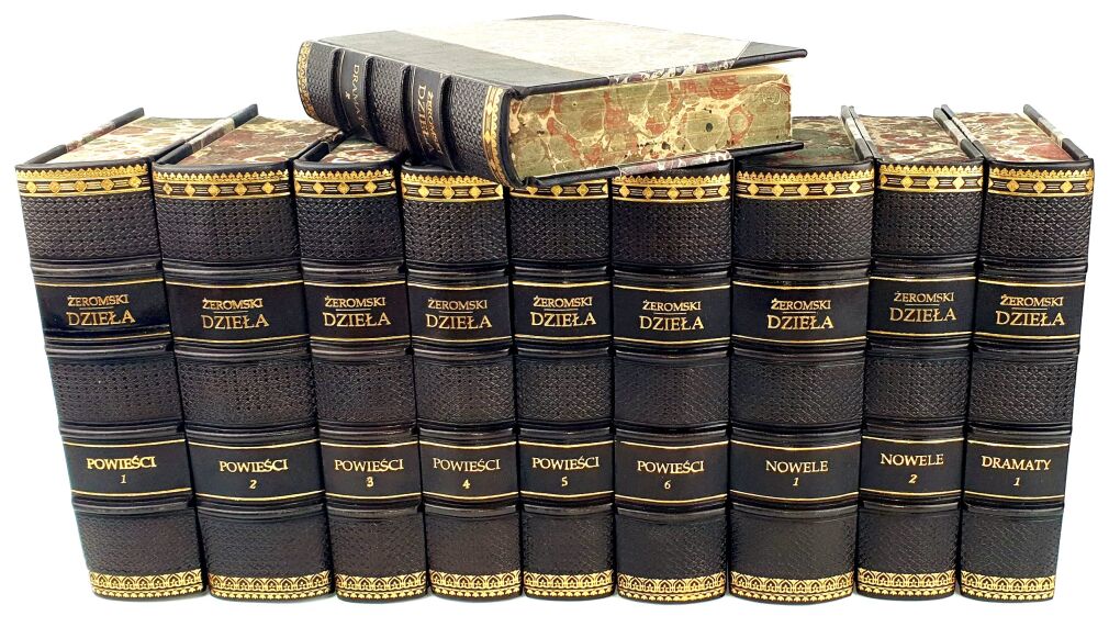 ŻEROMSKI - DZIEŁA t.1-23 [komplet w 10 wol.] il. Szancer, Miklaszewski, Henisz, Uniechowski