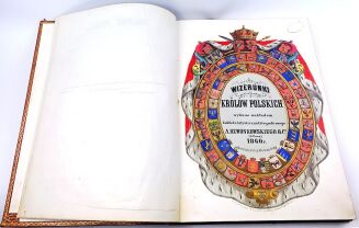 LESSER- KRÓLOWIE POLSCY wizerunki zebrane i rysowane przez Alexandra wyd. 1860 oprawa A. Kantora   - 7