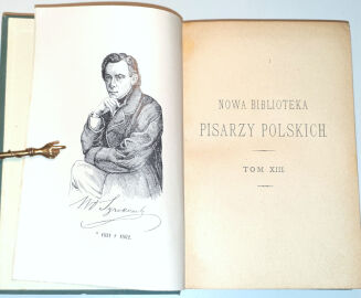 BIBLIOTEKA PISARZY POLSKICH KAROLA MIARKI. KONDRATOWICZ, KRASIŃSKI, SŁOWACKI - DZIEŁA 10 wol. secesyjne oprawy - 7