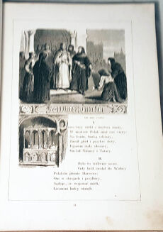 NIEMCEWICZ- ŚPIEWY HISTORYCZNE Petersburg 1876  z illustracyami wg rysunków Juljana Kossaka i Henryka Pillatego, i muz. F. Lessla - 5