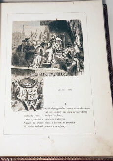 NIEMCEWICZ- ŚPIEWY HISTORYCZNE Petersburg 1876  z illustracyami wg rysunków Juljana Kossaka i Henryka Pillatego, i muz. F. Lessla - 7