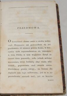 PETRI- CHODOWANIE OWIEC wyd. 1823r. ryciny - 4