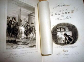 DE MARLES- HISTOIRE DE POLOGNE wyd. 1851r. - 4