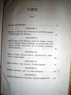 DE MARLES- HISTOIRE DE POLOGNE wyd. 1851r. - 7