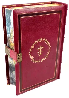 J.R.R. Tolkien - The Lord Of The Rings  Illustrated Edition, Premium Leather Binding, Metalwork, Fore Edge Painting, Copy Number 3 - 3