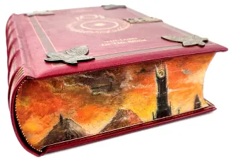 J.R.R. Tolkien - The Lord Of The Rings  Illustrated Edition, Premium Leather Binding, Metalwork, Fore Edge Painting, Copy Number 3 - 5