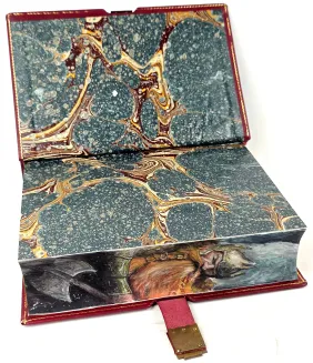 J.R.R. Tolkien - The Lord Of The Rings  Illustrated Edition, Premium Leather Binding, Metalwork, Fore Edge Painting, Copy Number 3 - 12