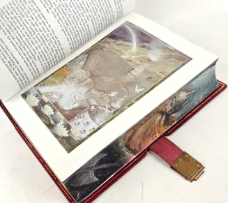 J.R.R. Tolkien - The Lord Of The Rings  Illustrated Edition, Premium Leather Binding, Metalwork, Fore Edge Painting, Copy Number 3 - 16