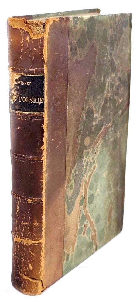 ŁOZIŃSKI- ŻYCIE POLSKIE W DAWNYCH WIEKACH. Egzemplarz z księgozbioru Jerzego Łojka