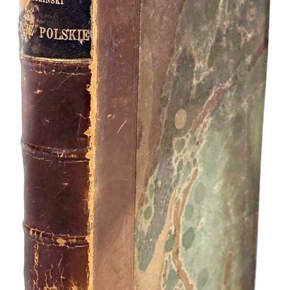 ŁOZIŃSKI- ŻYCIE POLSKIE W DAWNYCH WIEKACH. Egzemplarz z księgozbioru Jerzego Łojka