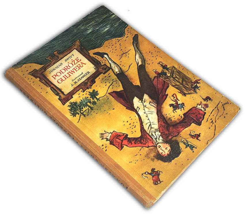 SWIFT- PODRÓŻE GULIWERA wyd.1958r. ilustr. Szancer