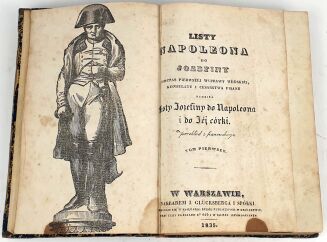 LISTY NAPOLEONA DO JÓZEFINY t.1-2 [komplet] 1835 oprawa - 4