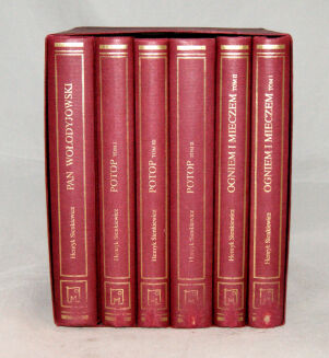 SIENKIEWICZ- TRYLOGIA - ZŁOTA OPRAWA etui - 2