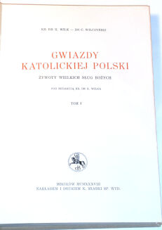 WILK, WILCZYŃSKI- GWIAZDY KATOLICKIEJ POLSKI wyd. 1938 - 3