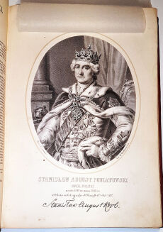 LESSER- KRÓLOWIE POLSCY wizerunki zebrane i rysowane przez Alexandra wyd. 1860 oprawa  - 5