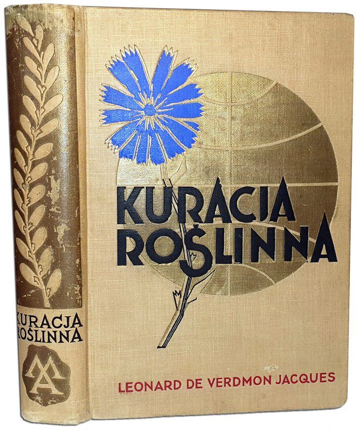 VERDMON - KURACJA ROŚLINNA wyd. 1936r. barwne tablice