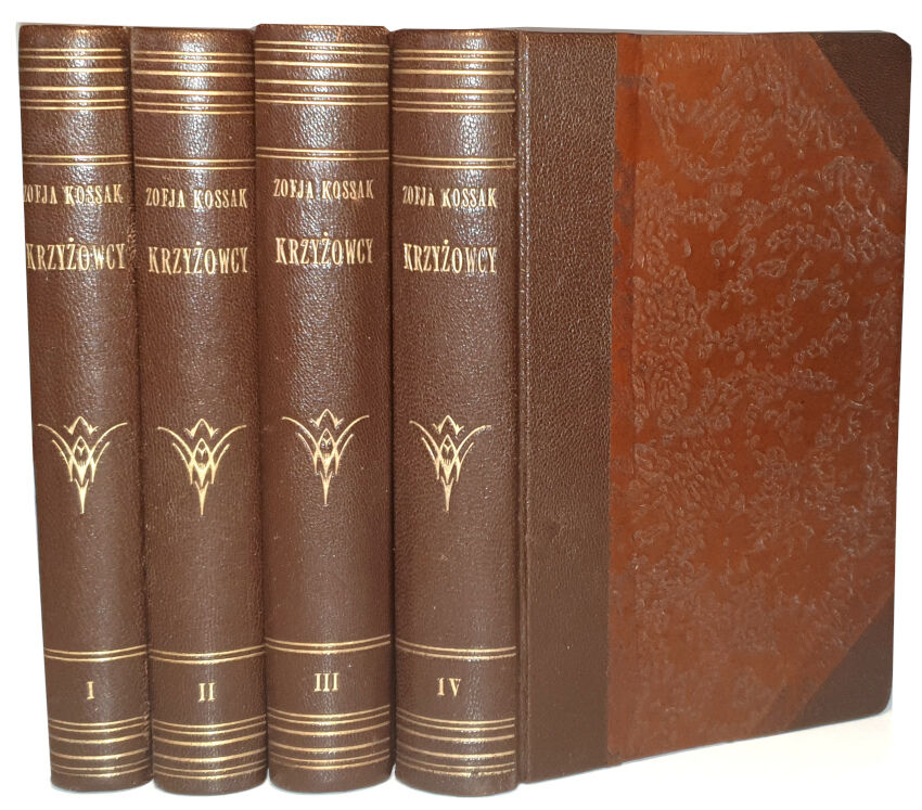 KOSSAK- KRZYŻOWCY t.1-4 (komplet w 4 wol.)