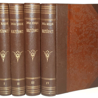 KOSSAK- KRZYŻOWCY t.1-4 (komplet w 4 wol.)