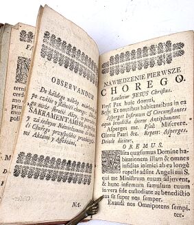 [EGZORCYZMY, NAWRACANIE ŻYDA DO WIARY KATOLICKIEJ] WYPRAWA NA TAMTEN ŚWIAT DUSZY To iest AKTY ZEBRANE DO  DYSPOZYCYI CHORYCH  SŁUŻĄCE Lwów 1742 - 6