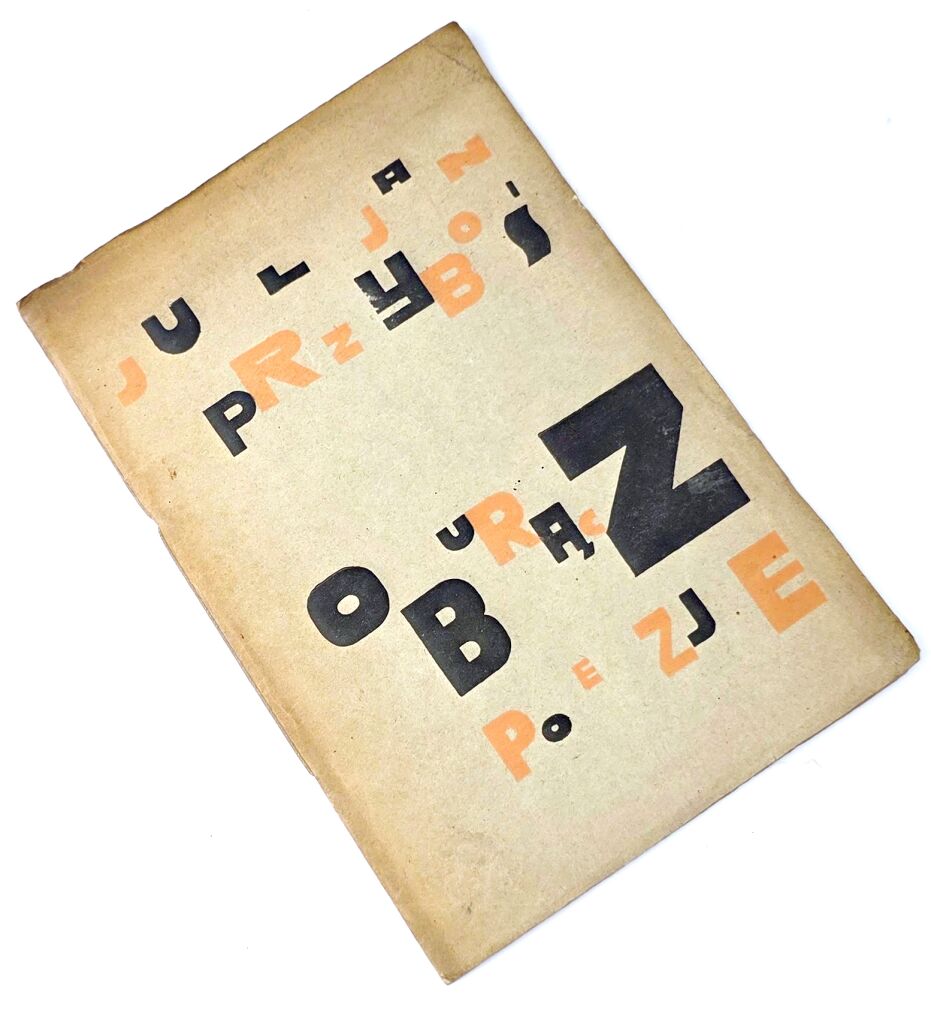 JULIAN PRZYBOS - OBURACZ 1926,  Strzeminski cover design