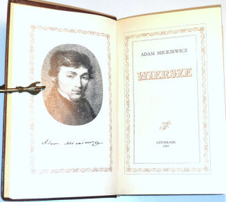 MICKIEWICZ - PAN TADEUSZ, WIERSZE wyd. Czytelnik 1974, 1969r. SKÓRA - 5