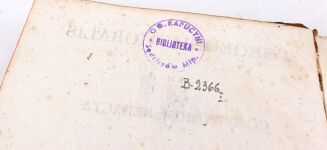 STAPF- THEOLOGIA MORALIS IN COMPENDIUM REDACTA t.1-4 [komplet w 4 wol.], dekoracyjny półskórek - 3