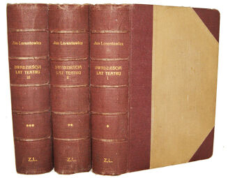 LENARTOWICZ- DWADZIEŚCIA LAT TEATRU 1-3 autograf - 2