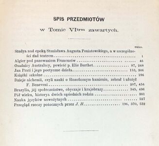 KRASZEWSKI - PRZEGLĄD EUROPEJSKI, NAUKOWY, LITERACKI I ARTYSTYCZNY t.1-6 (komplet w 6 wol.); Napoleon. Historya wyprawy 1815 roku i inne... - 6