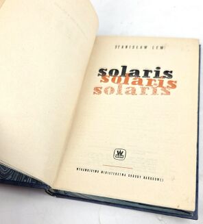 LEM - SOLARIS wyd.1, oprawa skórzana - 10