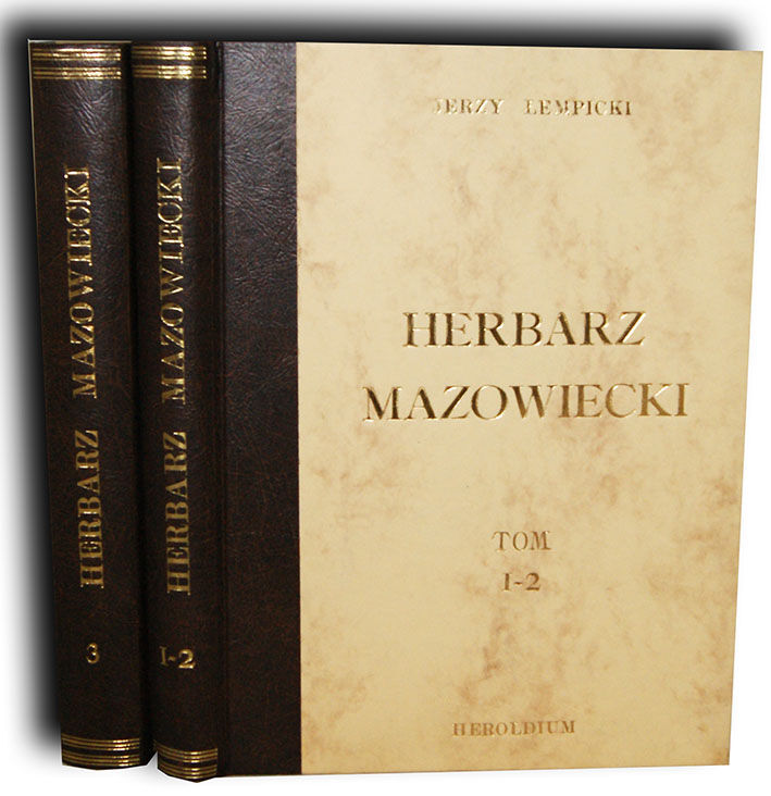 ŁEMPICKI- HERBARZ MAZOWIECKI T.1-3 komplet