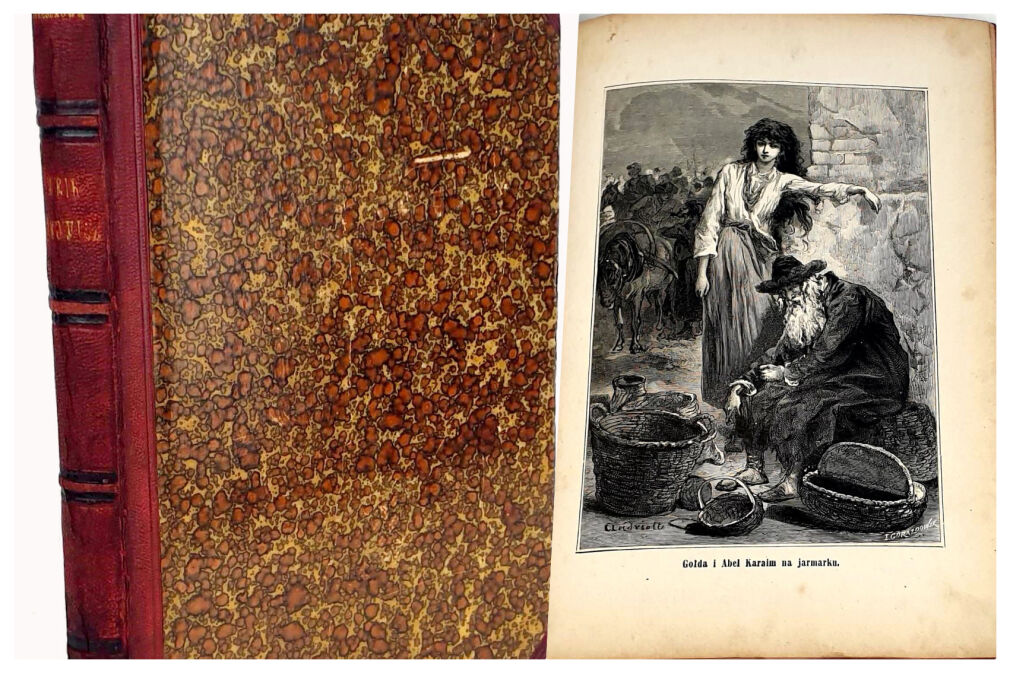 ORZESZKOWA - MEIR EZOFOWICZ Powieść z życia Żydów wyd. 1879 ilustracei Andriollego