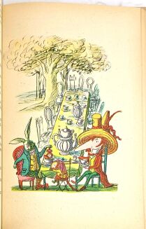 CARROLL - ALICJA W KRAINIE CZAROW / ALICE IN WONDERLAND illustrated by Siemaszko 1955 - 7